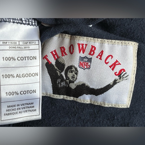 Long sleeve tee orange and blue size large mitchell & Ness - Picture 5 of 6